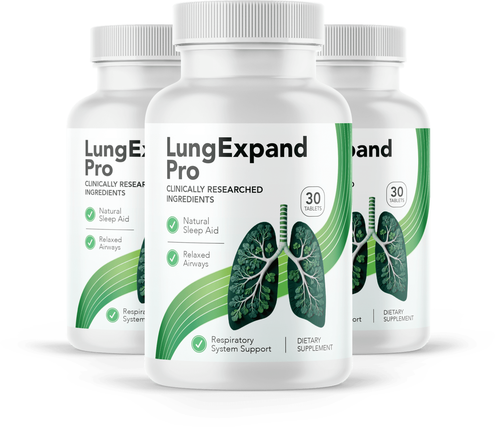 LungExpand Pro 3 bottles